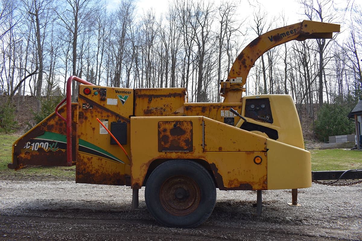 2008 Vermeer 1500XL Wood Chipper W/Winch 15